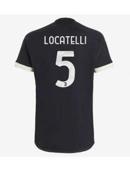 Billige Juventus Manuel Locatelli #5 Tredjedrakt 2023-24 Kortermet